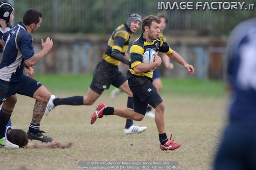 2012-10-14 Rugby Union Milano-Rugby Grande Milano 1992